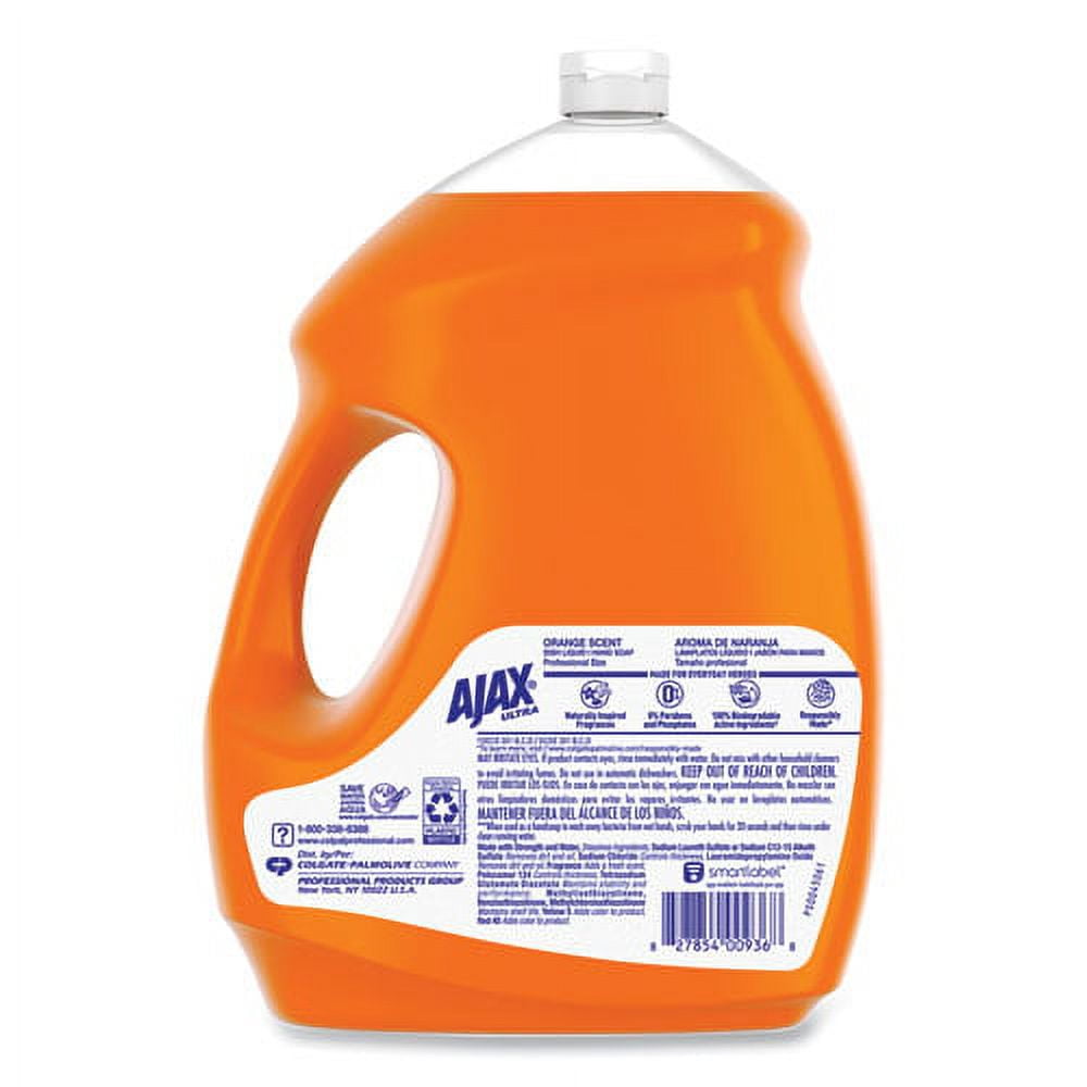 Dish Detergent, Orange Scent, 145 Oz Bottle, 4/carton | Bundle of 2 Cartons