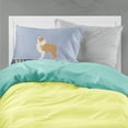 thumbnail image 2 of Carolines Treasures BB5526PILLOWCASE Red Border Collie Welcome Fabric Standard Pillowcase, 2 of 2