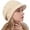 Beige, variant on PIKADINGNIS Women Plush Warm Knitted Wool Beret Slouchy Chunky Beanie Skull Warm Winter Visor Hat