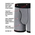 thumbnail image 5 of Hanes Boys' Comfort Flex Ringer Boxer Brief 5 Pack, Sizes S-XL, 5 of 6