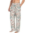 thumbnail image 6 of Logiee Summer Life Print Pajama Pants for Men,Men’s Pajama Bottoms,Mens PJ Pants with Pockets & Button Fly-3X-Large, 6 of 6