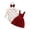Red, variant on ZHOGXU Baby Girls Heart Printed Outfit Long Sleeve Top Suspender Bowknot Skirts Matching Bow Headband 3PCS Set For Kids,Pink,3-6 Months