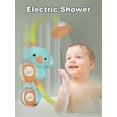 thumbnail image 1 of 1pc Baby Bath Toy Electronic Elephant Shower Sprinkler Water Plaything, Available In Pink And Blue, 1 of 5