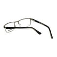 thumbnail image 5 of Esquire Designer Reading Glasses EQ1523 in Black 53mm with Case +0.25, 5 of 5