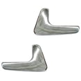 thumbnail image 1 of Par de Manijas Puerta Interior Ibiza 1999 al 2002 Seat Traseras Generica Cromado Izquierdo Derecho, 1 of 4