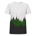 thumbnail image 3 of Styesk T-Shirts pour Homme Imprimé Col Rond Mode Décontractée Manches Courtes Blouses, 3 of 4