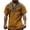Gold, variant on Medieval Viking T-Shirt for Men Ethnic Printed Summer Boho Short Tee Retro V Neck Cotton Linen Beach Hippie Shirt