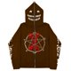 thumbnail image 1 of Sudaderas Y2K oscuras europeas y americanas para hombre y mujer, sudaderas con capucha, parejas góticas, Harajuku, talla grande, sudaderas con cremallera larga, 1 of 5