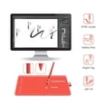 thumbnail image 2 of Tableta digitalizadora Huion Hs611 10X6 pulgadas rojo rojo, 2 of 6