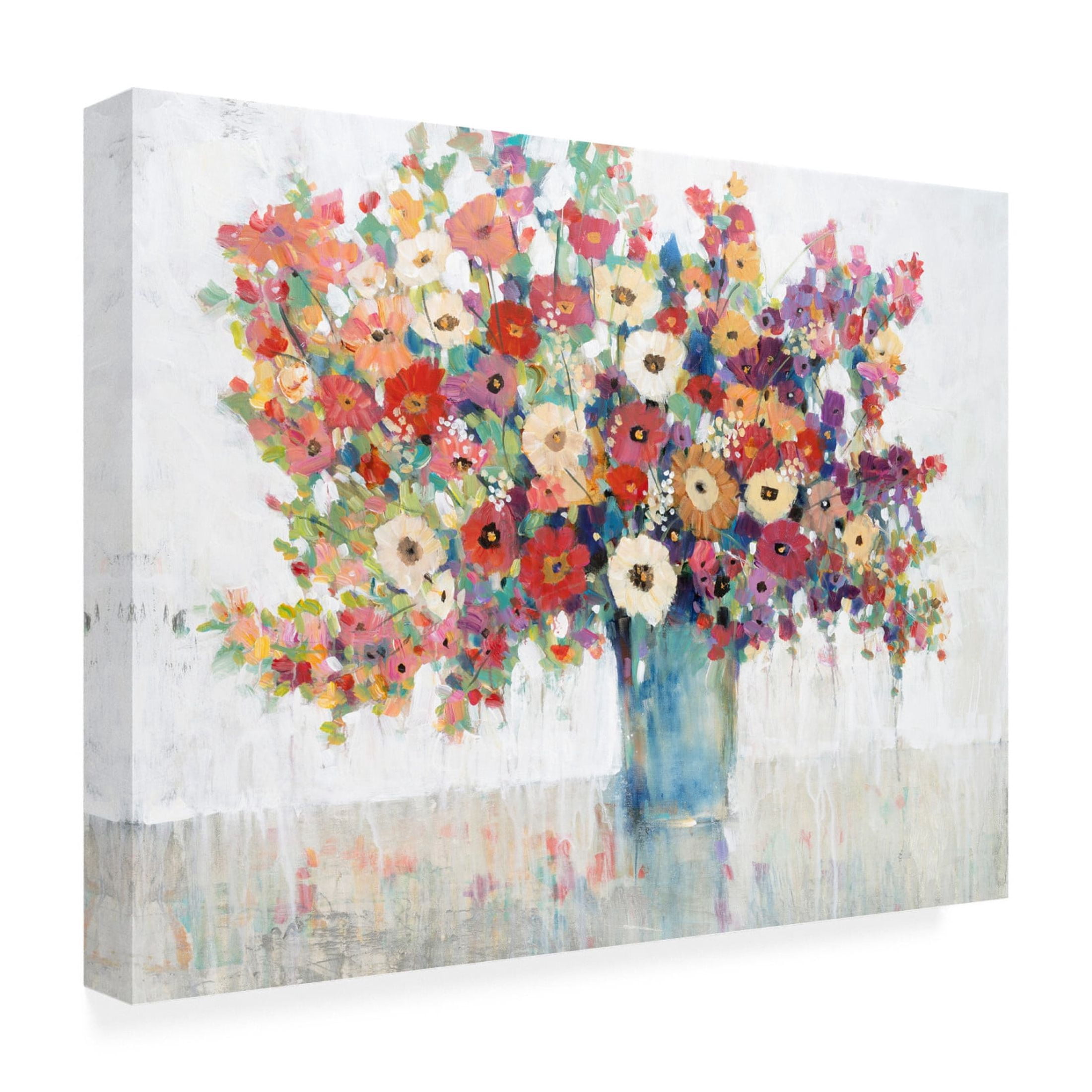 Trademark Fine Art Tim OToole  Mix Flower Bouquet II Canvas Wall Art
