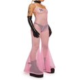 thumbnail image 3 of Femmes Combinaison Résille Sans Manches Licol Dos Nu Pure Clubwear, 3 of 6