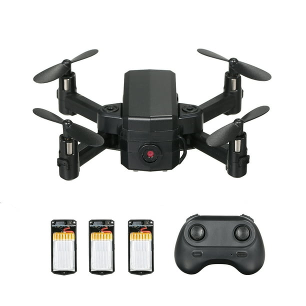 Helicóptero RC Mini RC Drone con cámara 720P RC Quadcopter con función Modo sin cabeza Un botón Despegue Aterrizaje Trayectoria Vuelo 3 Batería Romacci Helicóptero RC
