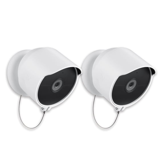 Wasserstein Anti-Theft Mount for Google Nest Cam Outdoor or Indoor, Battery - Made for Google Nest (2-Pack) (Camera Not Included)
