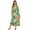 Tropical Leaf Hibiscus Flower, variant on SEANATIVE Women's Cozy House Dress Long Sleeve Pajama Dress Soft Button Front Full-Length Nightgown, Sleep Shirt for Bedroom and Casual Lounge, S, Tropical Leaf Hibiscus Flower