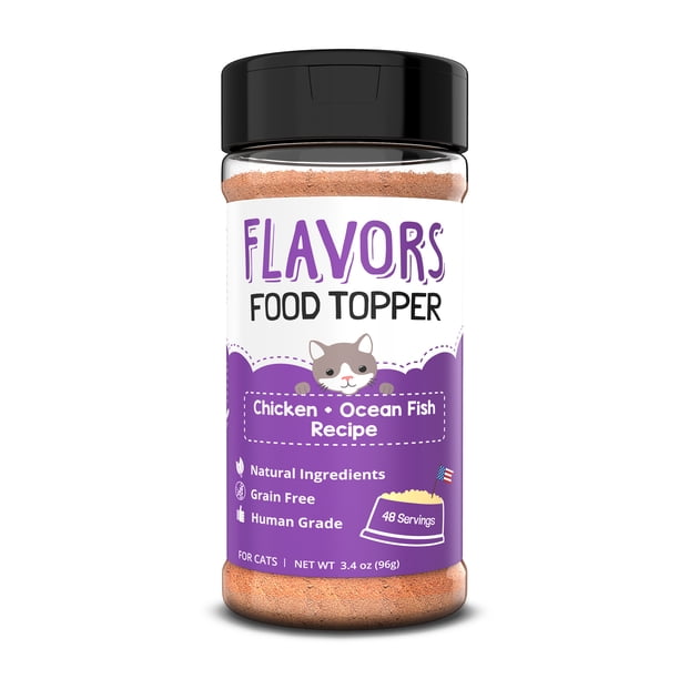FLAVORS Food Toppers for Cats