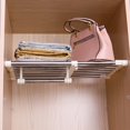 thumbnail image 2 of SIABC-Closet Tension Shelf Expandable Telescopic Rod Heavy Duty Clothes Hanging Rail Adjustable DIY Storage Organizer Shoe Rack 7-Bar Extention for Garage Bathroom Kitchen Bedroom, 2 of 4