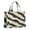 Black White Marble, variant on Large Capacity Tote Bag,Teal Gold Marble Pattern Handbag Fashion Luxury Tote Bag,15.7"x13"x 5.1" Inches,Laptop Compatible