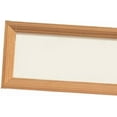 thumbnail image 2 of Wooden Painting Frame, Wood Art Frame, Wall Mount Or Tabletop Rectangular Picture Frame Panoramic Frame For Dining Room, Walnut Color, 14cmx42cm,Wood Color,10.5cmx32cm, 2 of 7