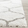 thumbnail image 3 of Safavieh Hudson Shag 10' X 14' Power Loomed Rug in Ivory and Gray, 3 of 3