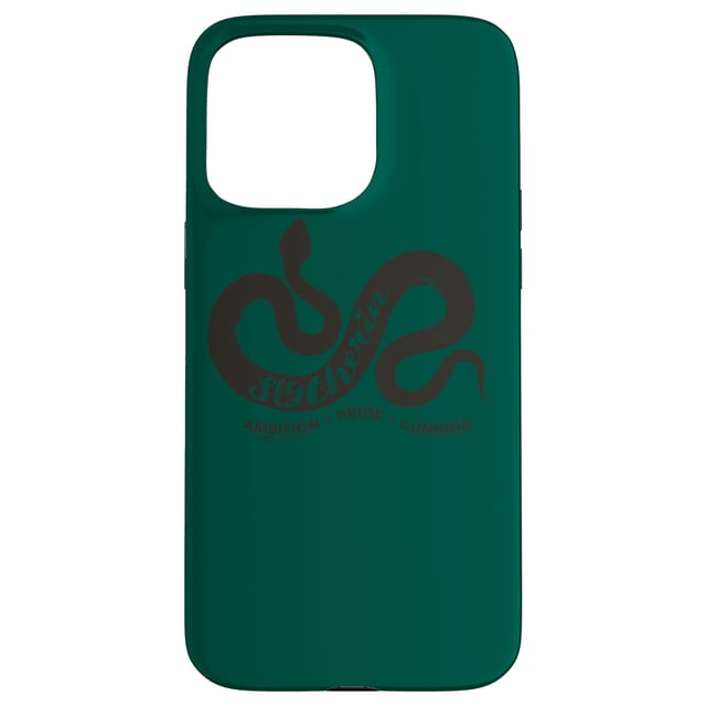 Funda para iPhone 15 Pro Max Harry Potter Slytherin
