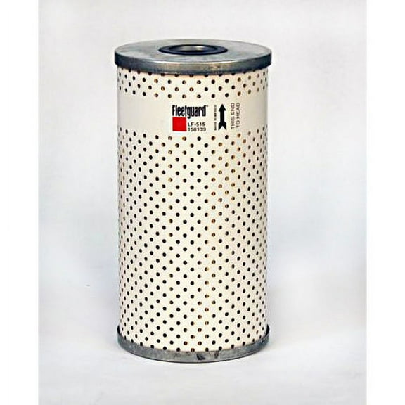 Fleetguard LF516 Engine Oil Filter   9.66 In. Height, 5 In. (Largest Od)