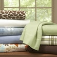 thumbnail image 4 of Pointehaven Heavy Weight Flannel Sheet Set, Full, Autumn Deer, 4 of 9
