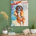 thumbnail image 2 of Tibetan Mastiff Dog Stretched Canvas Size 8x12 – Basketball Canvas Print of Funny Tibetan Mastiff Dog Wall Art, Basketball Sports Wall Decor, Home Decor, Dog Lover, 2 of 5