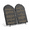 Black, variant on Black Stone Effect Ten Commandments Wall or Tabletop Plaque with Engraved Text
