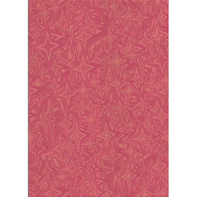 Ahgly Company Tapis d'Intérieur Lavables en Machine Rectangle Transitionnel Rouge Cramoisi, 8' x 12'