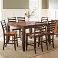 thumbnail image 3 of Abaco Solid Wood Counter Height Dining Chair in Two-tone Cherry Finish, 3 of 5