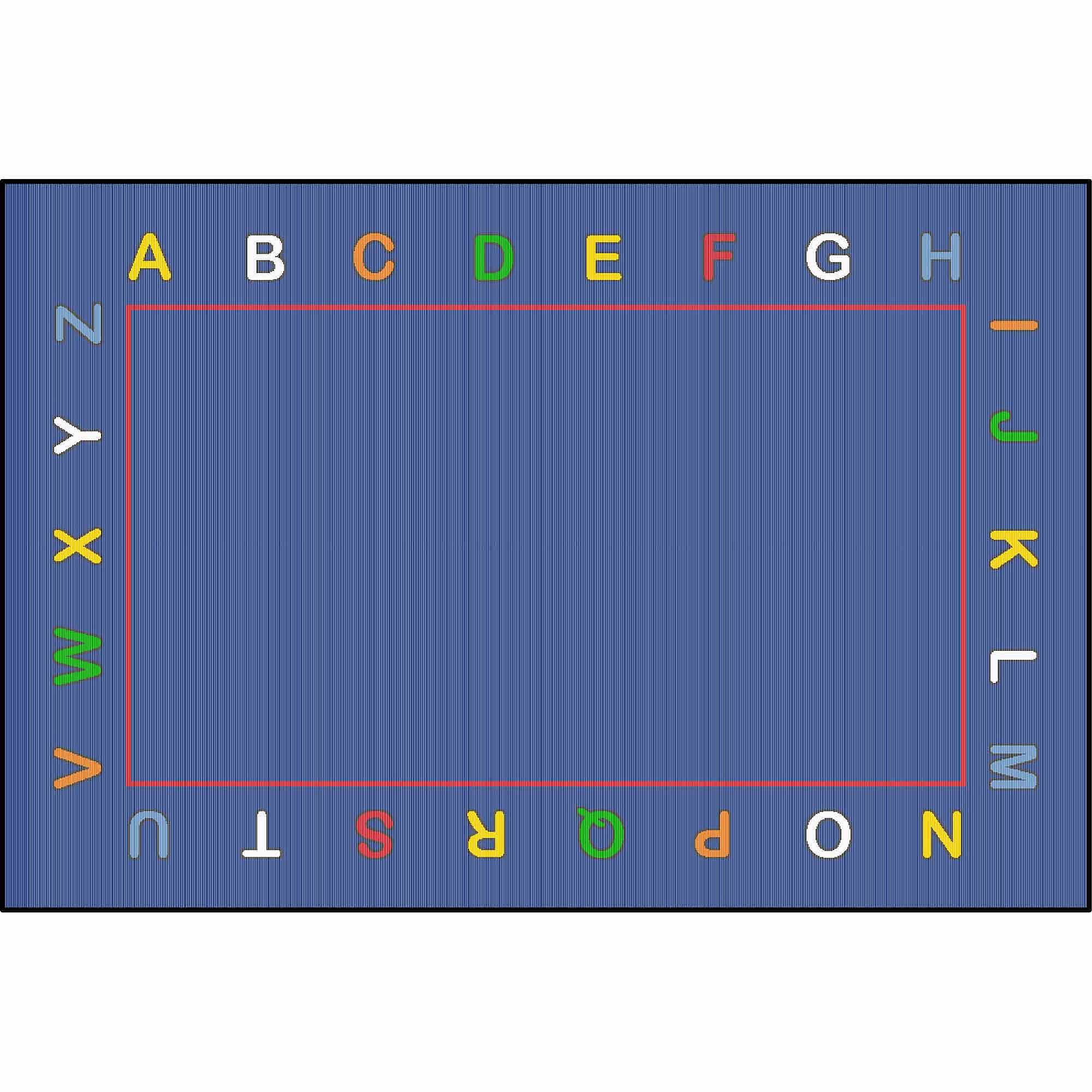 Alphabet Value Rug (Rectangular) | Walmart Canada