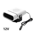 thumbnail image 2 of 2022 Portable Car Heater, Fast Heating Quickly Defrost Defogger Demister Heat Cooling Fan, Aousthop 12V Auto Dryer Windshield Defroster Car Heater Plug into Cigarette Lighter (white), 2 of 14
