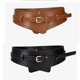 thumbnail image 2 of Corset Wide Belts Pu Leather Slimming Body Waistband For Women Elastic Waist Belts Strap Belts Bownot Dress Coat Accessories, 2 of 5