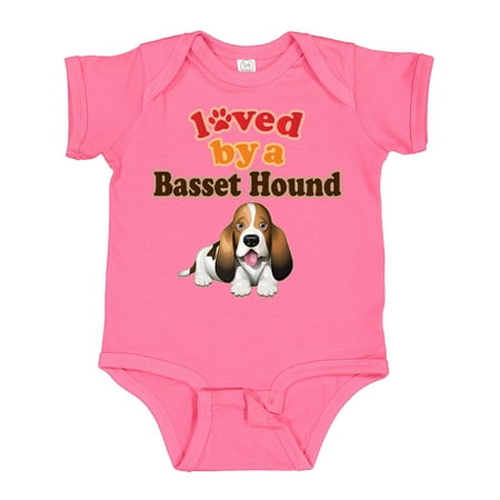 

Inktastic Basset Hound Dog Lover Gift Gift Baby Boy or Baby Girl Bodysuit