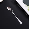 thumbnail image 4 of Cuchara de café de Acero inoxidable Inteprter para helado postre bebida Largo Tipo 1, 4 of 6