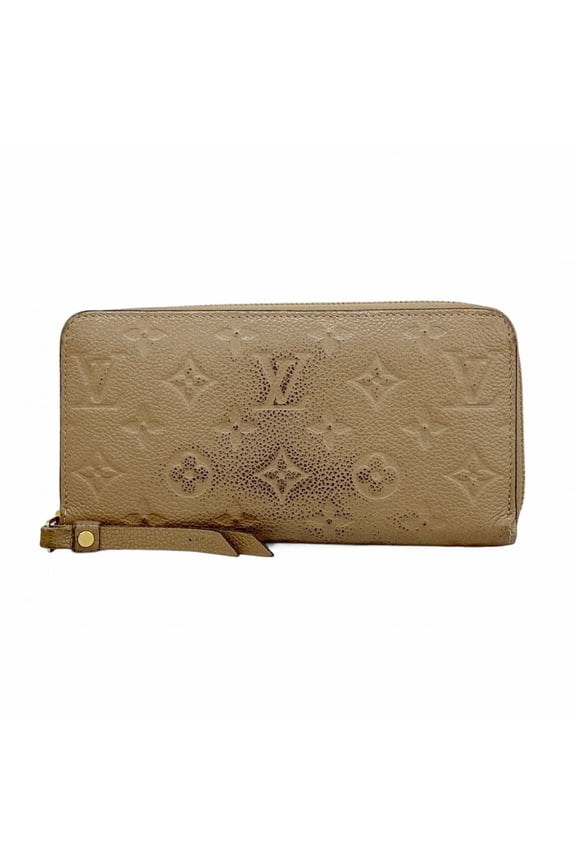 Pre-Owned Louis Vuitton Monogram Empreinte Zippy Wallet M69034 Tourtrere Women's Long