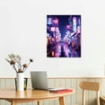 thumbnail image 2 of Nawypu Neon Art and College Posters College Dorm Room Decorations, Cool Posters for Guys, Trippy Neon Room Decor, Asian Art, Neon Posters for Rooms Framed, 2 of 4
