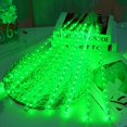 thumbnail image 3 of Guirnalda de luces LED para lluvia de meteoritos para exteriores, 30/50 cm, forma de gota de lluvia, para decoración navideña, fiestas y jardines, 3 of 5