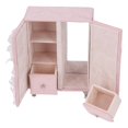 thumbnail image 4 of Dollhouse Wardrobe, Cute Rhinestones Portable Exquisite Dollhouse Furniture Jewelry Box Birthday Gift Decoration  For Earrings, 4 of 8