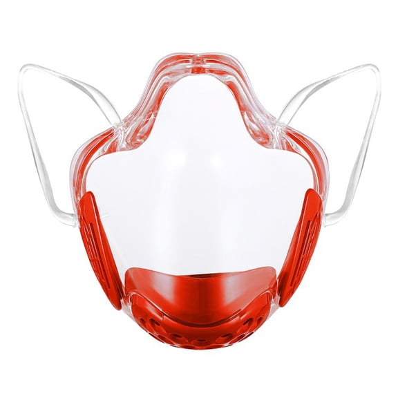 3D Anti Fog Mask Breathable Super Clear Expression Mask with Sponge Filters