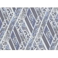thumbnail image 2 of Zelouf Hi Multi Chiffon Print  , Sewing, DIY, Crafts Fabric by the Yard, 194 Blk/blue, 5 Yard, 2 of 2