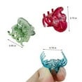 thumbnail image 2 of 70 PCS Mini Hair Claw Clips, Bangs Strong Grip Multifunction Clamp Clips. (Multi-colored), 2 of 5