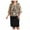 I-Gold, variant on Kcodviy Womens Dress Casual Solid Ladies Denim Dress Color Short Sleeve V Casual Short Dress for Women Neck Stitching Loose Dress