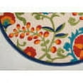 thumbnail image 6 of Nourison Aloha Indoor/Outdoor Multicolor 4' x round Area Rug, (4 Round), 6 of 11