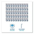 thumbnail image 3 of Jumbo Straws, 7.75", Plastic, Translucent, Unwrapped, 250/pack, 50 Packs/carton | Bundle of 2 Cartons, 3 of 8