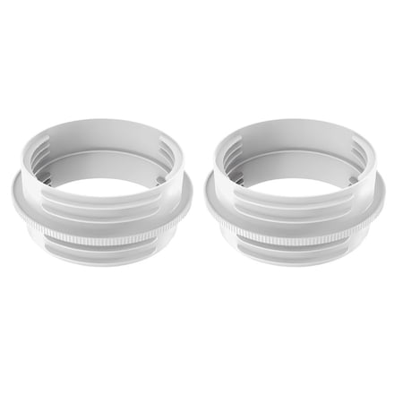 AC Hose Connector with Dual Thread for 5 1 and 5 9 Inch Hose Compatibility