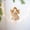 Khaki, variant on Christmas Tree Ornament Gi-rl Doll Skirt Dance Design Quality Resin Hanging Holiday Decoration for Home