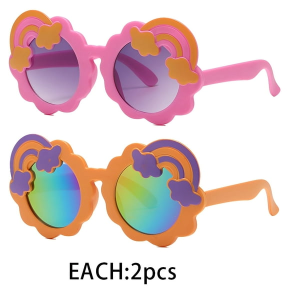 GJX 4Pcs Baby Sunglasses Toddler Boy Sunglasses Girls Sunglasses,Style1