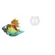 thumbnail image 1 of figura de caracola,Figura de caracola de vidrio soplado a mano,adorno marino,Acuario de escritorio,Pecera pequeña transparente,pecera,jarrón,mesa,Tanque de peces Contenedor de acuario, 1 of 8