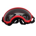 thumbnail image 4 of Large Dog Goggles, Ultraviolet Proof Dustproof Adjustable Strap Windproof Dog Goggles  For Snow Day Black Frame And Gray Goggles,Red Frame And Red Goggles,Red Frame And Transparent, 4 of 8
